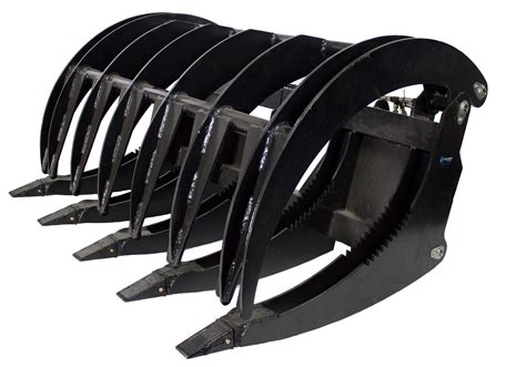 root grapple skid steer|extreme root grapple rake attachments.